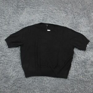 Ann Taylor Black Crew Neck Sweater